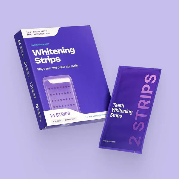 auraandgem™ Purple Teeth Whitening Strips