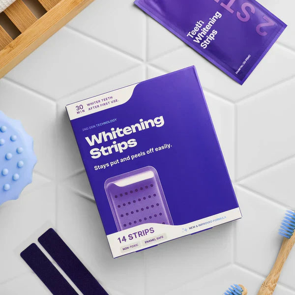 auraandgem™ Purple Teeth Whitening Strips