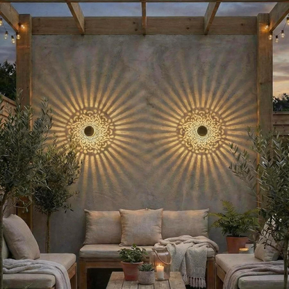 Decorative Solar Mandala Lights