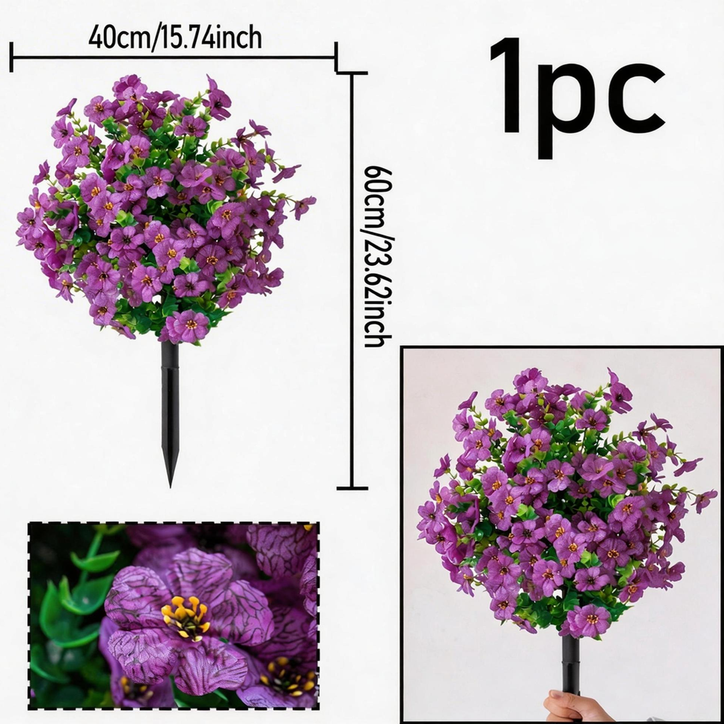 🌸Artificial Daisy Flowers🌸– Faux Decor for Indoor & Outdoor Spaces