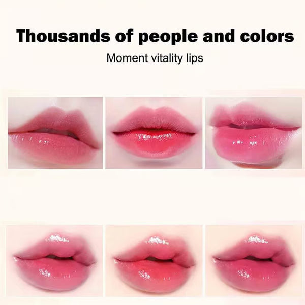 Transferproof Color-Changing Lipstick💄CrystalClear Color Alchemy 💋 Auto-Tints on Contact!