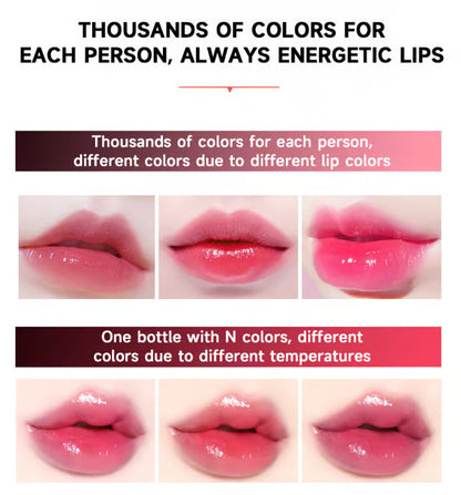 Transferproof Color-Changing Lipstick💄CrystalClear Color Alchemy 💋 Auto-Tints on Contact!