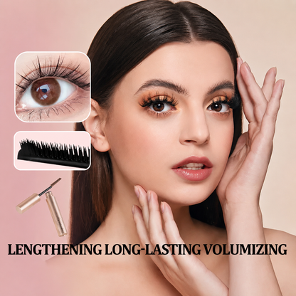 Last Day Buy 1 Get 1 Free✨Lengthening & Curling Mascara – Waterproof, Smudge-Proof Lash Booster