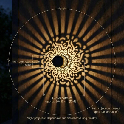 Decorative Solar Mandala Lights